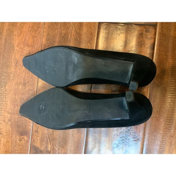 Stuart Weitzman Black Suede Pumps - Etsy Stuart Weitzman Black Suede Square Toed Heels Pumps, Size 8.5